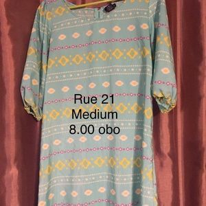 Rue21 Aztec dress